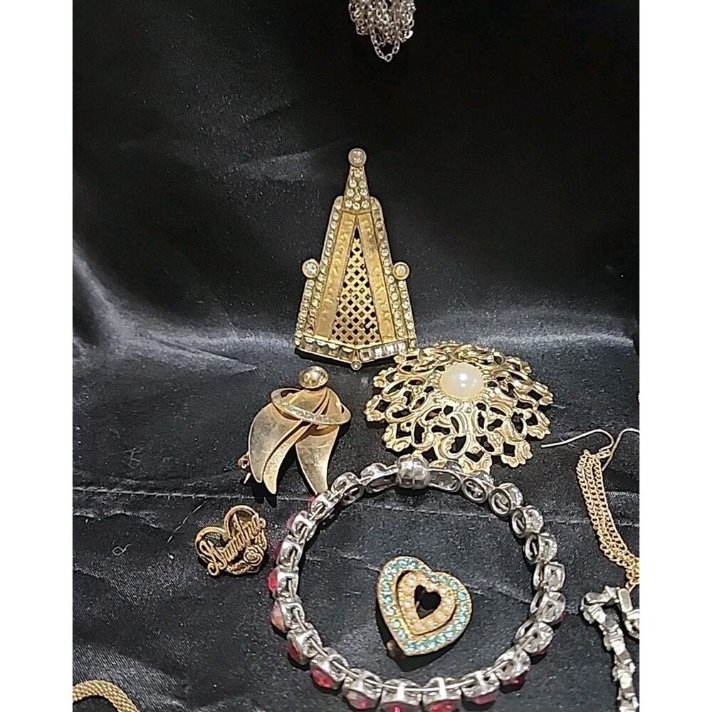 misc lot jewelry vintage Over 30 Pieces - Picture 4 of 14